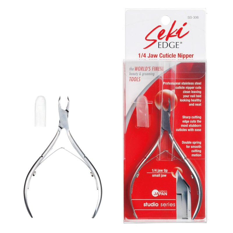Profesjonalne cążki do manicure do pielęgnacji skórek „Seki EDGE” SS-306