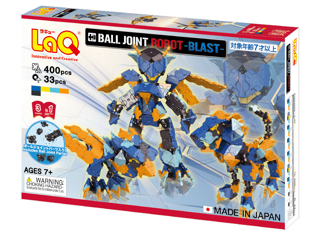 Japońskie klocki LaQ „Ball Joint Robot Blast”